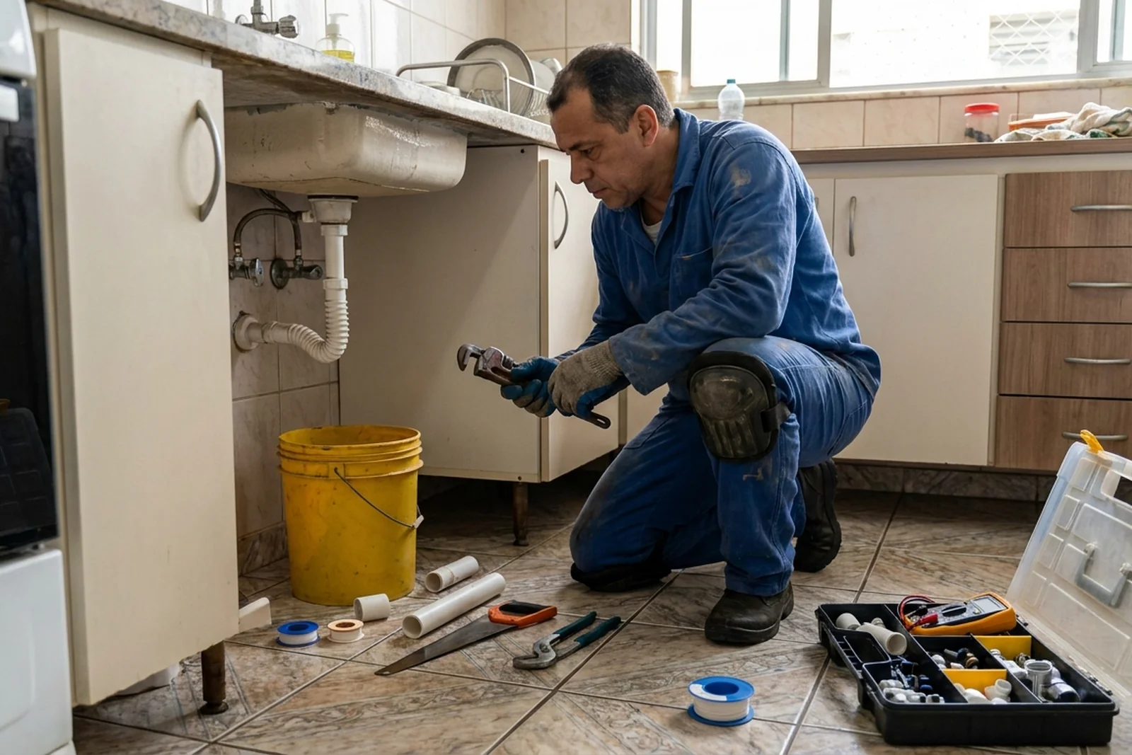Reparos hidráulicos e detecção de vazamento em Zona Sul-SP